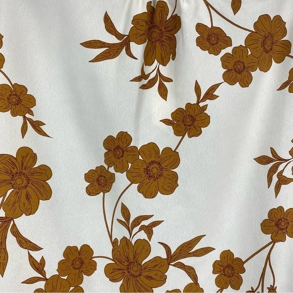 NWT | Sanctuary High Autumn Button Up Tie Front Blouse Size Medium - Picture 6 of 10